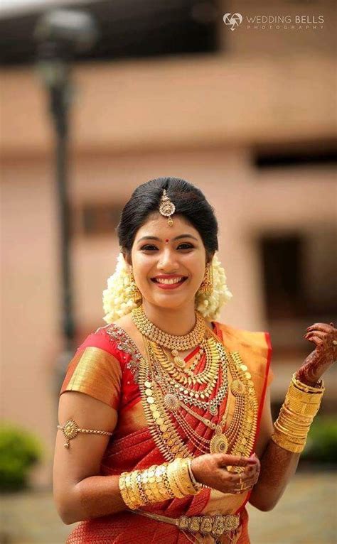 Kerala Hindu Bride Kerala Wedding Saree Indian Wedding Bride Indian