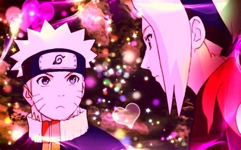 Naruto Looking At Sakuramanga Season 1 Narusaku Sakura Anime