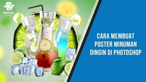 Poster Produk Minuman Gambaran