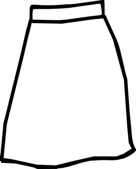 Outline Of Clipart Skirt 20 Free Cliparts Download Images On