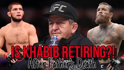 What Is Next For Khabib After Fathers Death Youtube