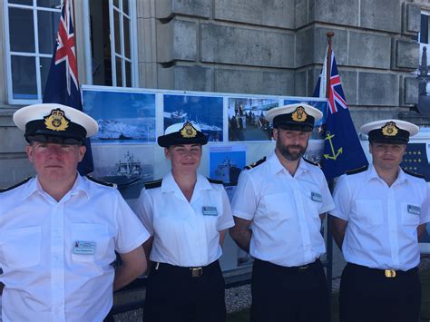 Success For The Royal Fleet Auxiliary At Britannia Royal Naval College