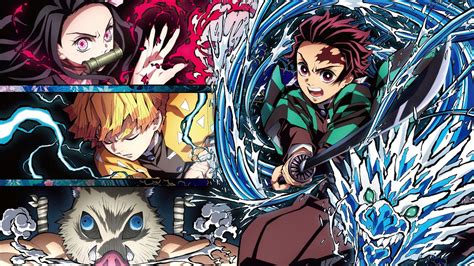 Hd Desktop Wallpaper Animes Nezuko Kamado Demon Slayer Zenitsu