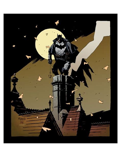 Mike Mignola Batman Gotham By Gaslight Batman Art Dc Comics Art