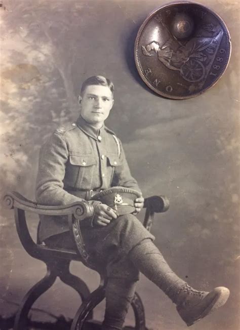 Ww1 British Private John Tricketts Life Was Saved After A German