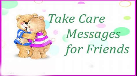 Take Care Messages For Friends