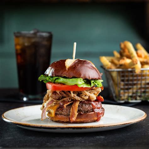 The menu items are served as described but substitutions are allowed with an upcharge for most. The Exchange Pub + Kitchen in New Albany | The Exchange ...