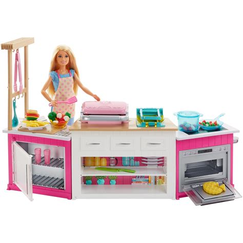 【バービー】 Barbieバービー Snack Shop Playset Counter， Soda Machine And More