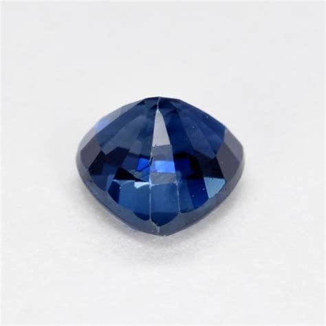 05 Carat Trillion 45x45 Mm Blue Sapphire Gemstone
