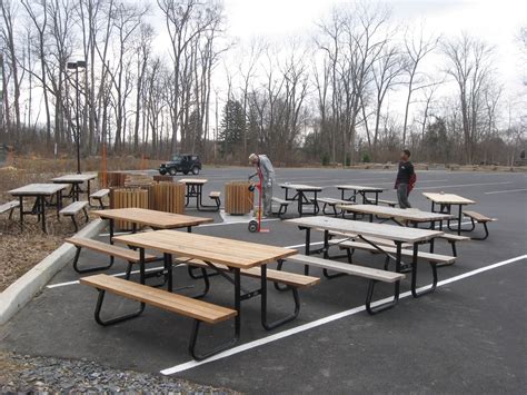 Visitor Center Parking Lots Picnic Area Preparation Gettysburg Daily