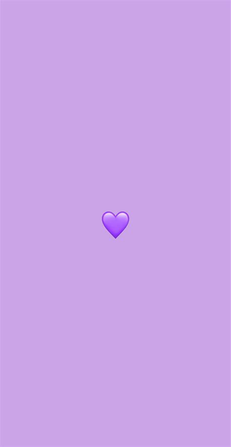 1080p Free Download Purple Heart Emoji Heart Iphone Love Purple