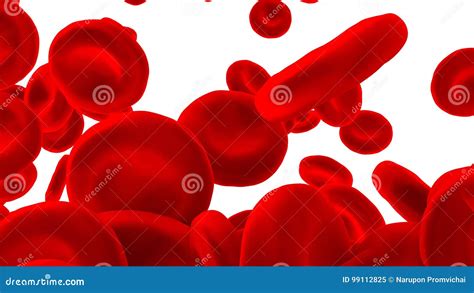 Red Blood Cells Background Stock Illustration Illustration Of