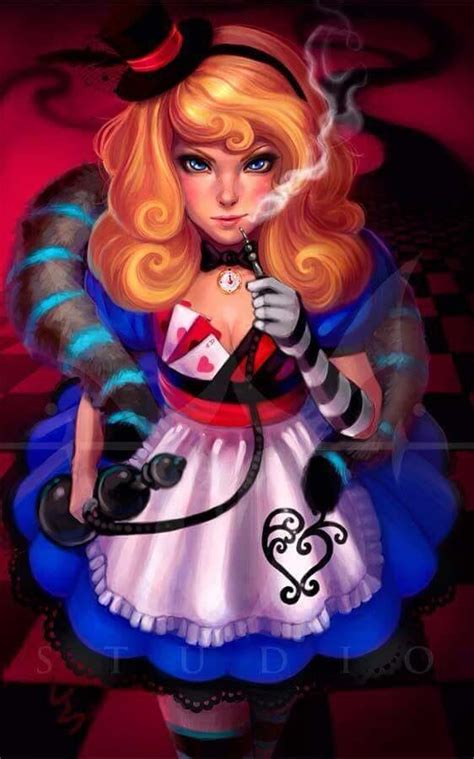 Pin By Janet Adams On Alice In Wonderland Alice In Wonderland Artwork Dark Alice In
