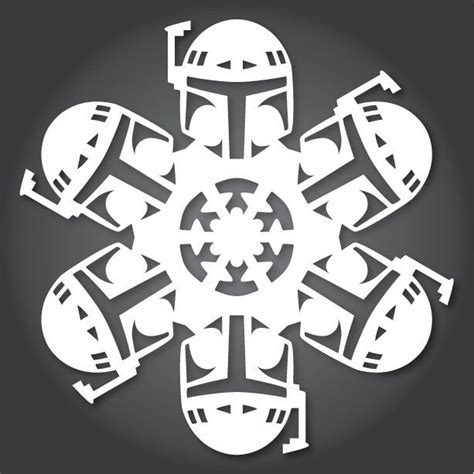 12 Diy Decorations For A Geektastic Holiday Star Wars Snowflakes