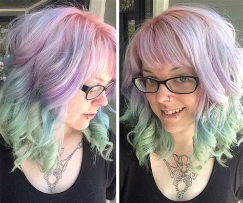 20 Blue Hair Color Ideas Pastel Blue Balayage Ombre Blue Highlights