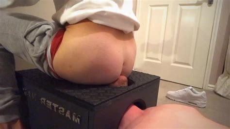 Smother Box Slave Gets Smothered By Socks Feet And Ass