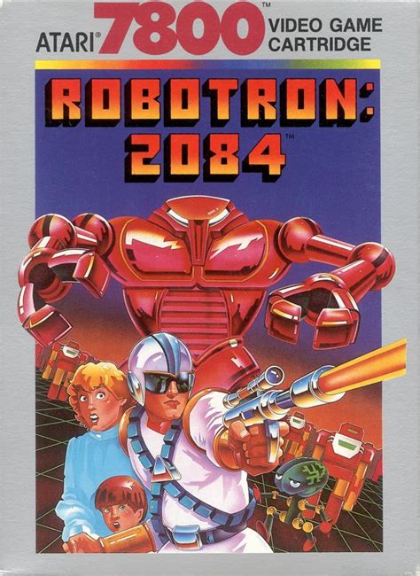 Robotron 2084 For Atari 7800 1986 Mobygames