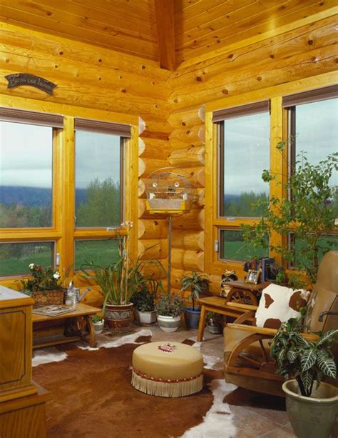 Most people choose to decorate their windows with traditional curtains, blinds, or fabric valances. Simple window treatment-wood blinds | log cabin ideas ...