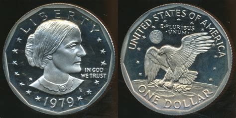 United States 1979 S One Dollar Susan B Anthony Type 1 Proof