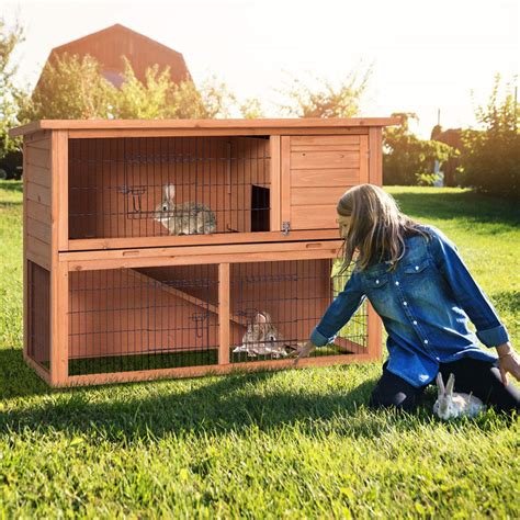 Collection by rwaf • last updated 2 weeks ago. Tangkula Rabbit Hutch Large Chicken Coop Wood Outdoor ...