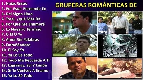 gruperas románticas de los 90 ~ grandes Éxitos enganchados youtube