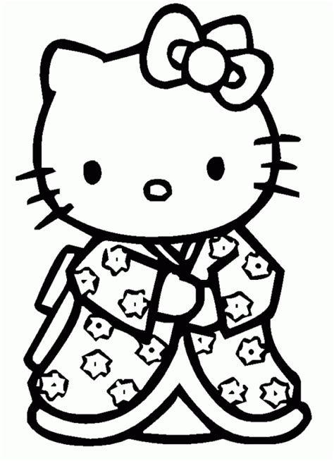 Dibujos De Hello Kitty Para Dibujar Con Pequeños Dibujos Para Colorear