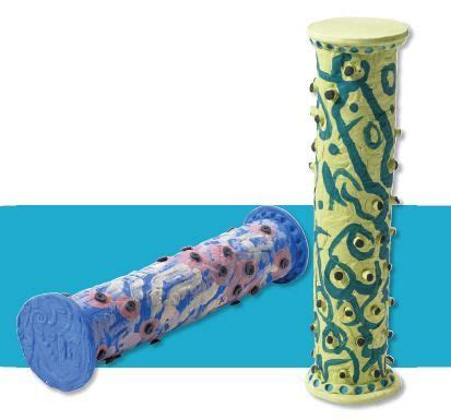 Find your clay sculpting online course on udemy. "Rain Sticks" art lesson plan by Amaco for grades 5-12 ...