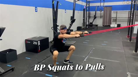 Bp Squats To Pulls Youtube