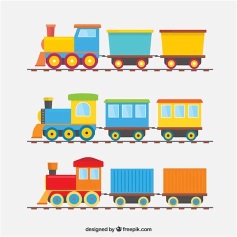 Tren Con Vagones Vectores Fotos De Stock Y Psd Gratis