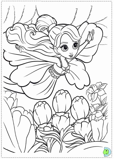Barbie Thumbelina Coloring Page Coloring Home