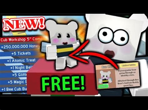 A player needs to also know how to redeem these codes. How To Get *FREE* BEE BEAR Cub Buddy - FINAL Quest ...