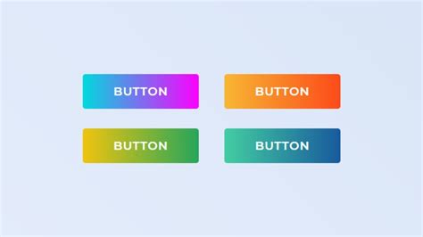 Animated Gradient Buttons With Html Css Youtube