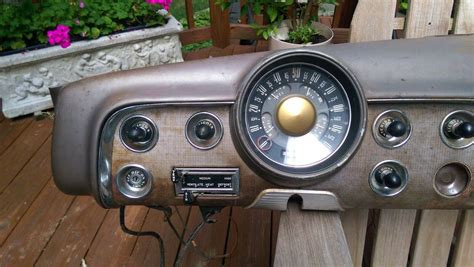 1951 Ford Passenger Car Dash Dashboard Gauges Trim Speedometer Oem 1949