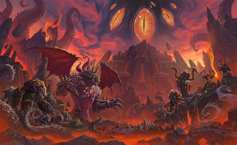 Visions Of N Zoth Key Art And Concept Art Wowhead News