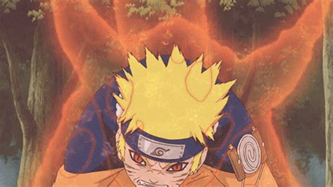 Naruto  Nine Tails Mode He Used Initial Jinchuriki Form While