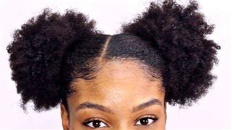 Two Puff Balls On Natural Hair Tutorial Ft Flawless By Gabrielle Union