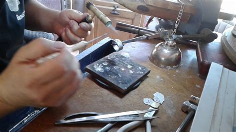 Argolla de plata para soldar - YouTube