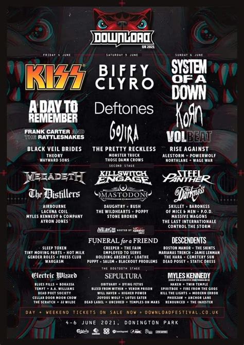 Download festival 2021 was cancelled due to the coronavirus outbreak. Download Festival 2021 - 04/06/2021 (3 jours) - Castle ...