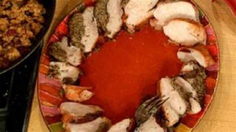 Pecan Pesto Roasted Turkey Breasts Recipe Rachael Ray Show