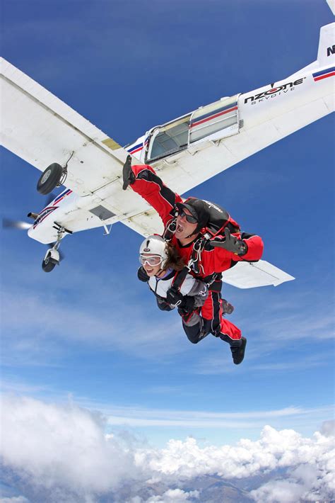 Skydiving Plane Exit At 15000ft Nzone Skydive Flickr