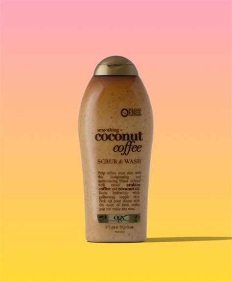Smoothing Coconut Coffee Scrub Wash OGX Beauty