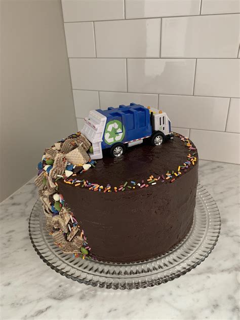 Watching you grow every day is a lovely view i am sure you will grow up to be the loveliest person like. Garbage truck birthday cake for 2 year old boy birthday ...