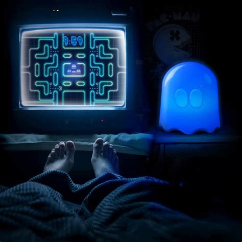 Pacman pacmanfanart pacman_ghosts pac_man pacmanghost blinky clyde pinky namco inky. Pac-Man LED-Lamp Ghost - The Movie Store