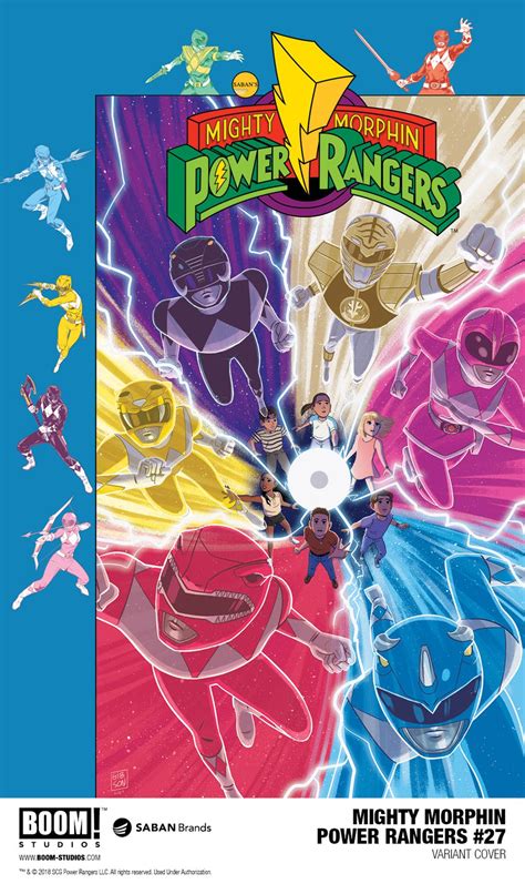 Shattered Grid New Power Rangers Variant Covers Tokunation
