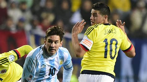 Lionel andrés messi (spanish pronunciation: Argentina Vs Colombia: James amenaza con dejar a Messi sin ...