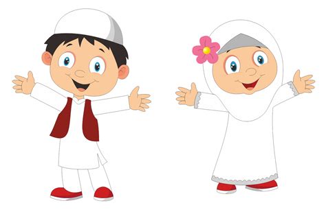 99 Gambar Kartun Anak Berdoa Islam