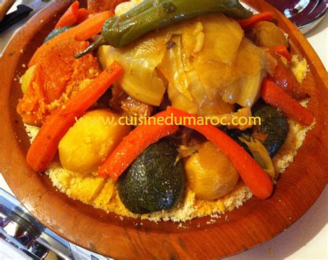 La recette couscous marocain traditionnel. recette du couscous traditionnel
