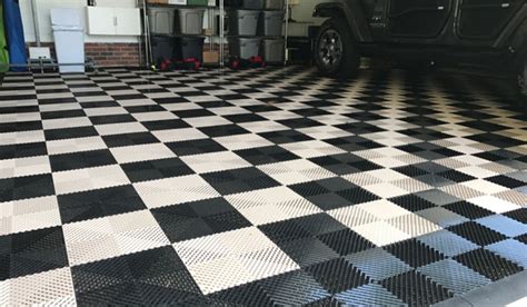 10 gallons should do the trick. Nitro Tiles - High Quality Easy To Install Garage Tiles