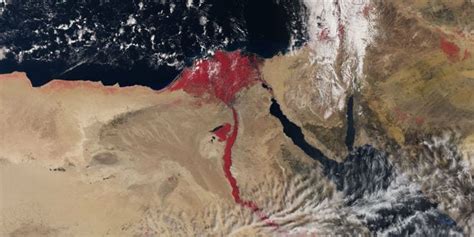 Nile River Turns Blood Red In Biblical Nature Phenomenon Breaking