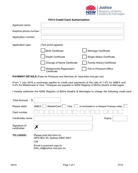 Originally published february 27, 2015. Apply Credit Card Authorisation - Edit, Fill, Sign Online | Handypdf